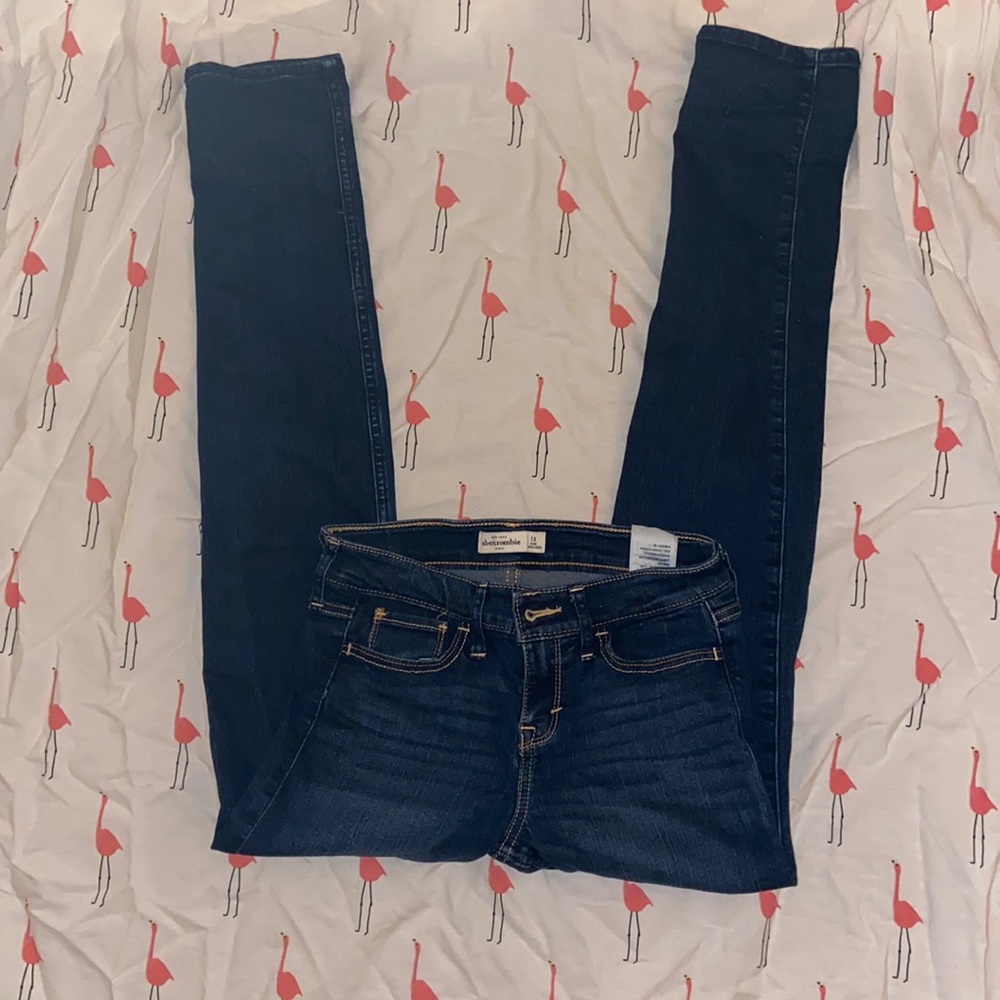 Abercrombie Kids Dark Denim Wash Jeans